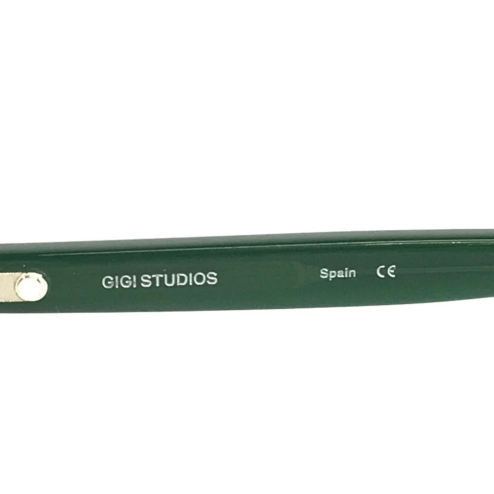 Gigi Studios Eyeglasses Frame THRIVE 003 GS1024/30 Green Oval Full Rim 52-17-140